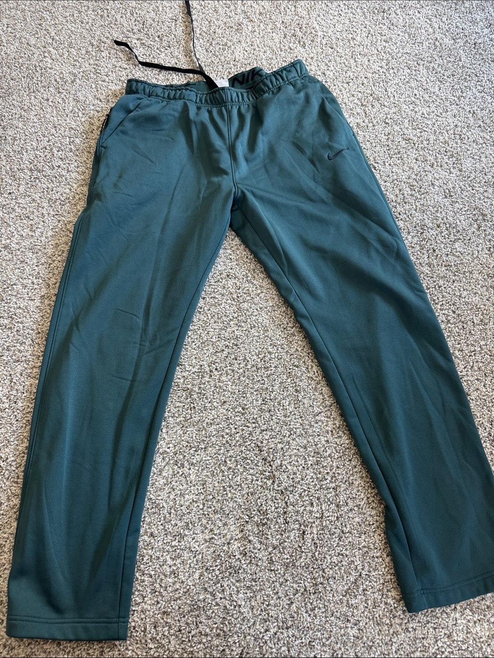 Nike Men's Dark Teal Athletic Joggers